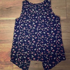 Express sleeveless blouse
